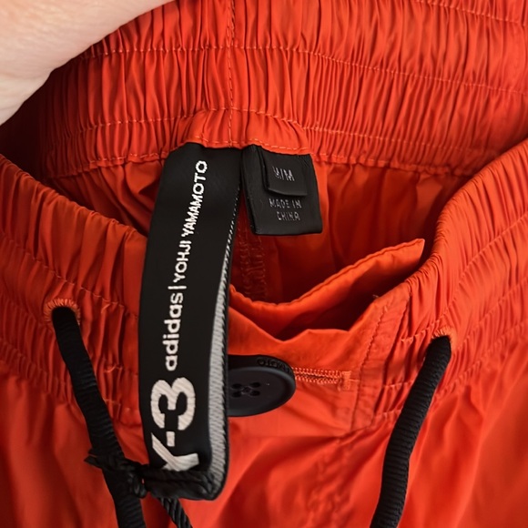 Y-3 Yohji Yamamoto x Adidas collab orange shell track pants size M - Picture 12 of 15